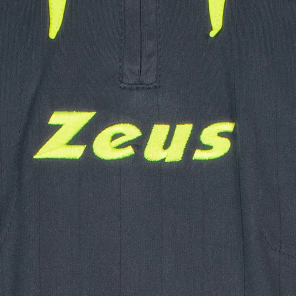 Zeus Herren Schiedsrichter Set Trikot mit Shorts Grau