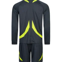 Zeus Herren Schiedsrichter Set Trikot mit Shorts Grau