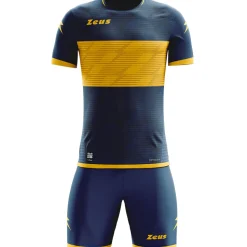 Zeus Icon Teamwear Set Trikot mit Shortsnavy gelb