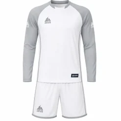 Zeus Kit Athos Herren Trikot-Set 2-tlg. bianco/grigio