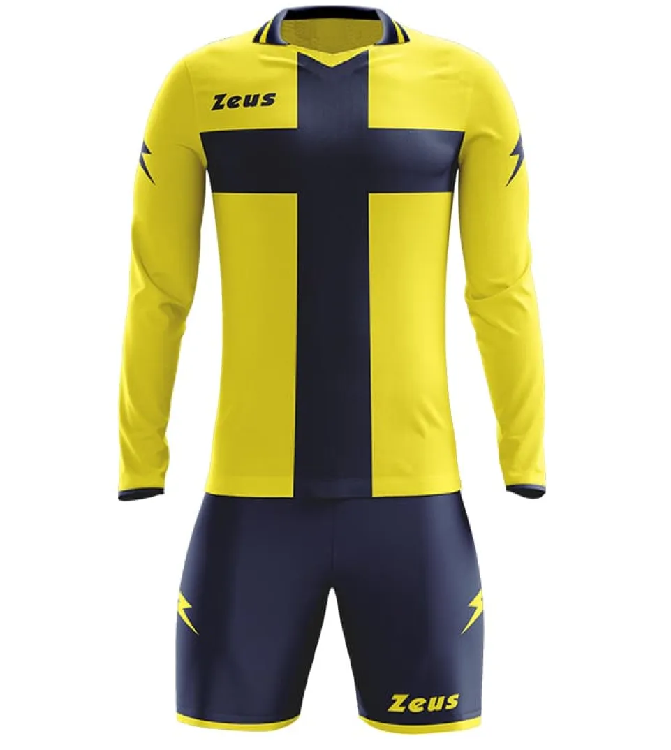 Zeus Kit Croce Herren Trikot-Set giallo/blu