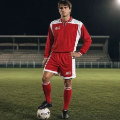 Zeus Kit Hermes Trikot-Set 2-teilig rosso/bianco/blu