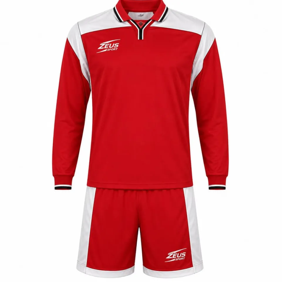 Zeus Kit Hermes Trikot-Set 2-teilig rosso/bianco/blu