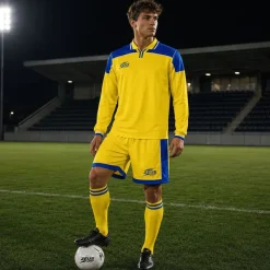 Zeus Kit Hermes Trikot-Set 2-teilig giallo/royal/bianco