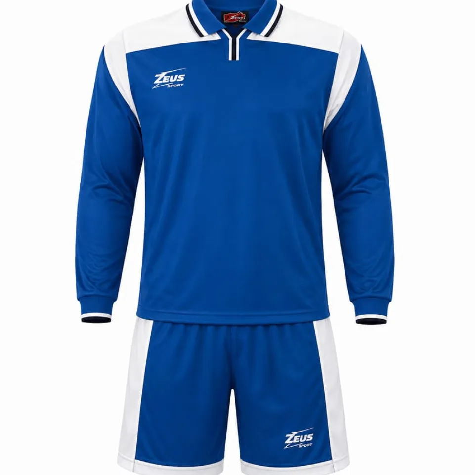 Zeus Kit Hermes Trikot-Set 2-teilig royal/bianco/blu