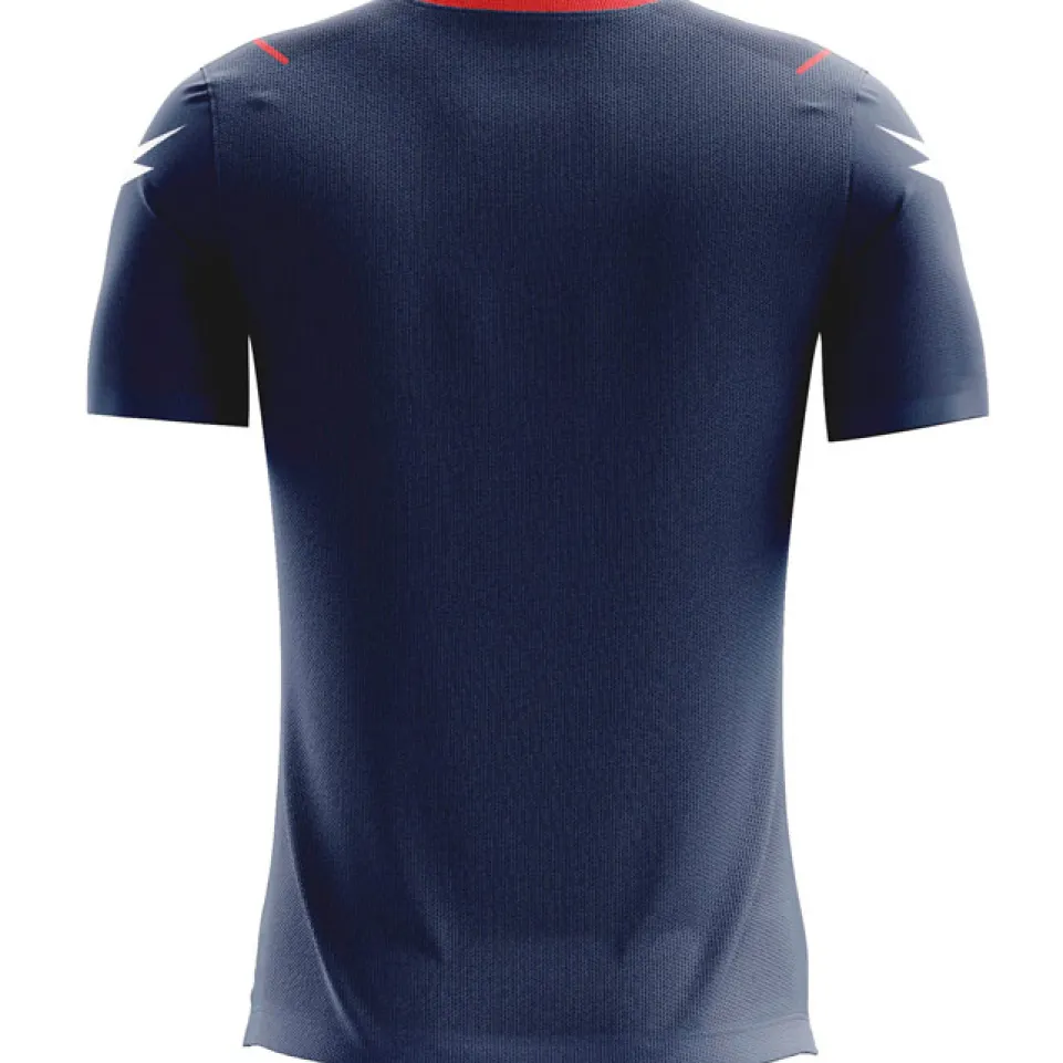 Zeus Kit Hero Trikot-Set mit Shorts blau rot