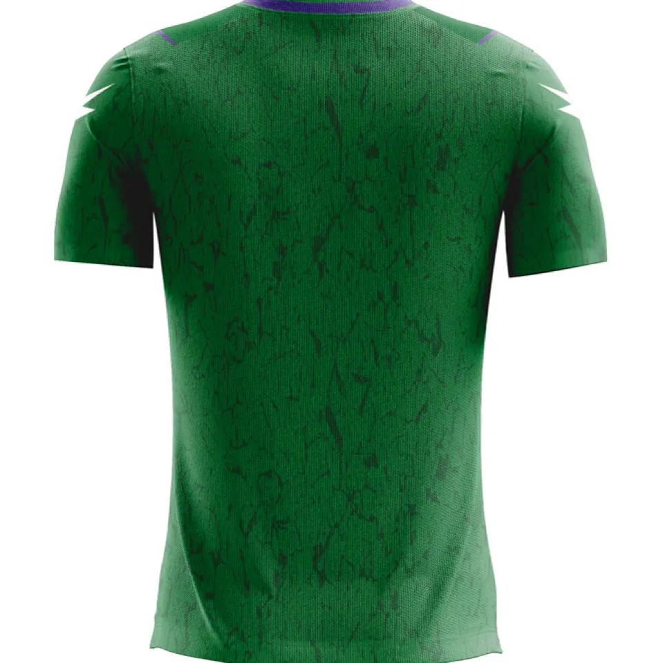Zeus Kit Hero Trikot-Set mit Shorts grün violett