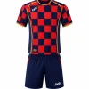 Zeus Kit Kroazia OLD Herren Trikot-Set 2-teilig blu/rosso