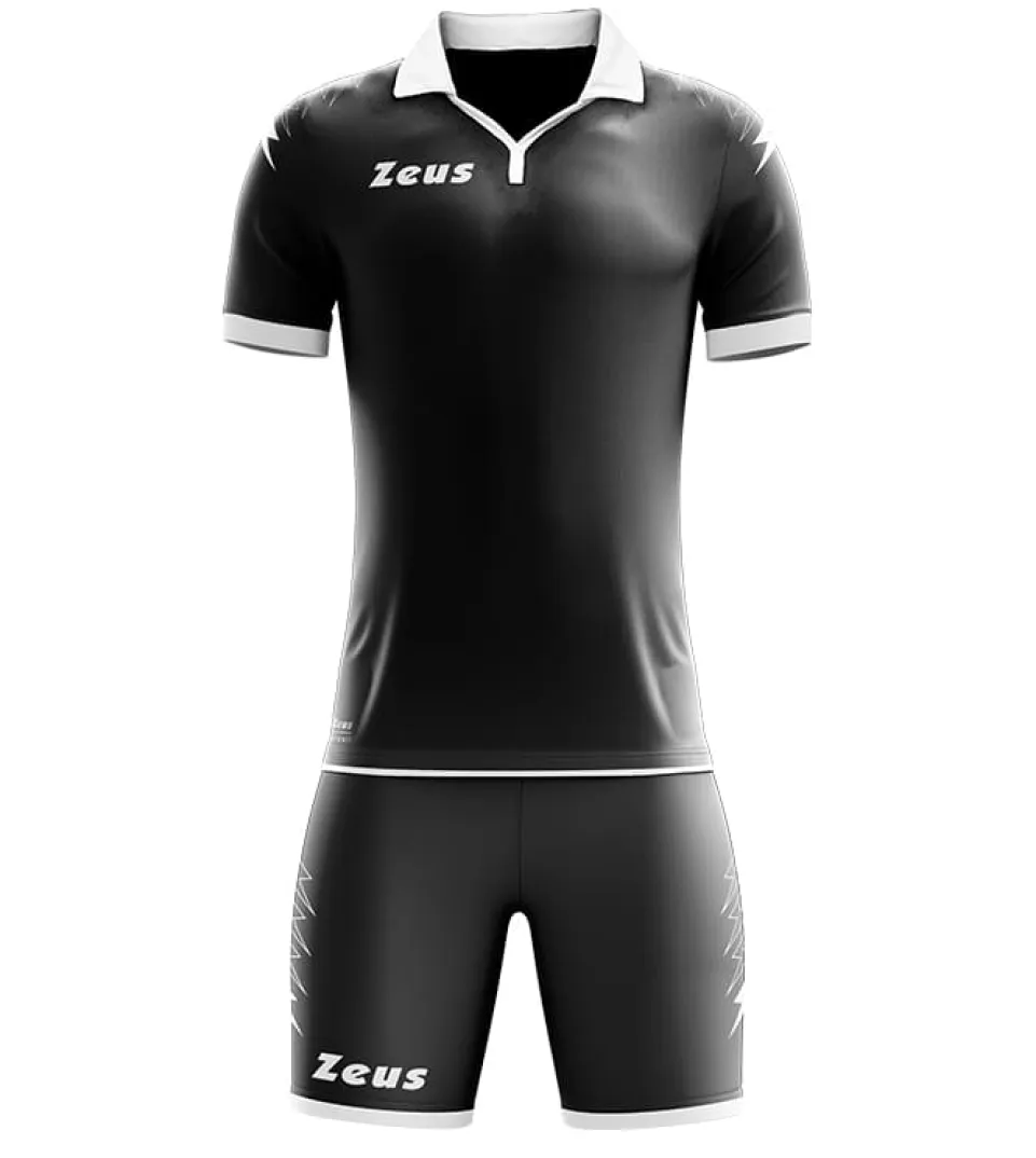 Zeus Kit Scorpion Trikot + Shorts Set nero/bianco