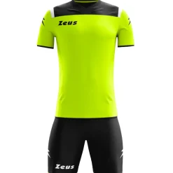 Zeus Kit Vesuvio Trikot-Set 2-teilig Schwarz Neon Gelb