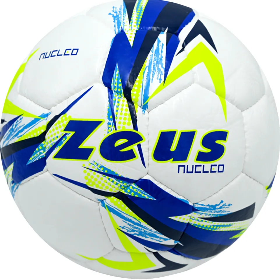 Zeus Nucleo Fußball weiß/royal