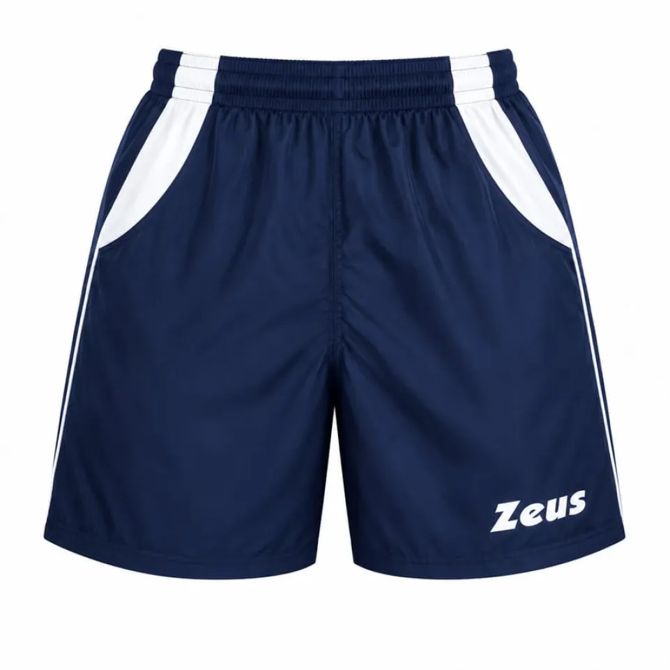 Zeus Pantaloncino Pippo Herren Training Shorts blu/bianco