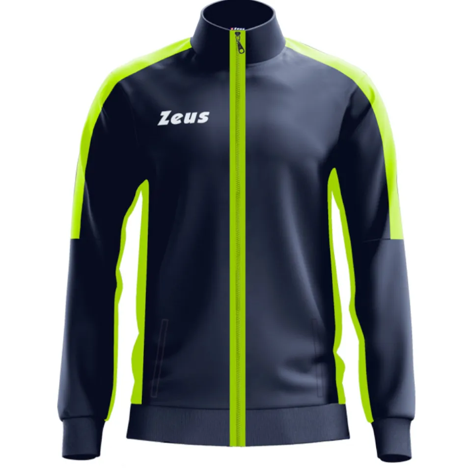 Zeus Relax Start Herren Präsentations Jacke blau/gelb