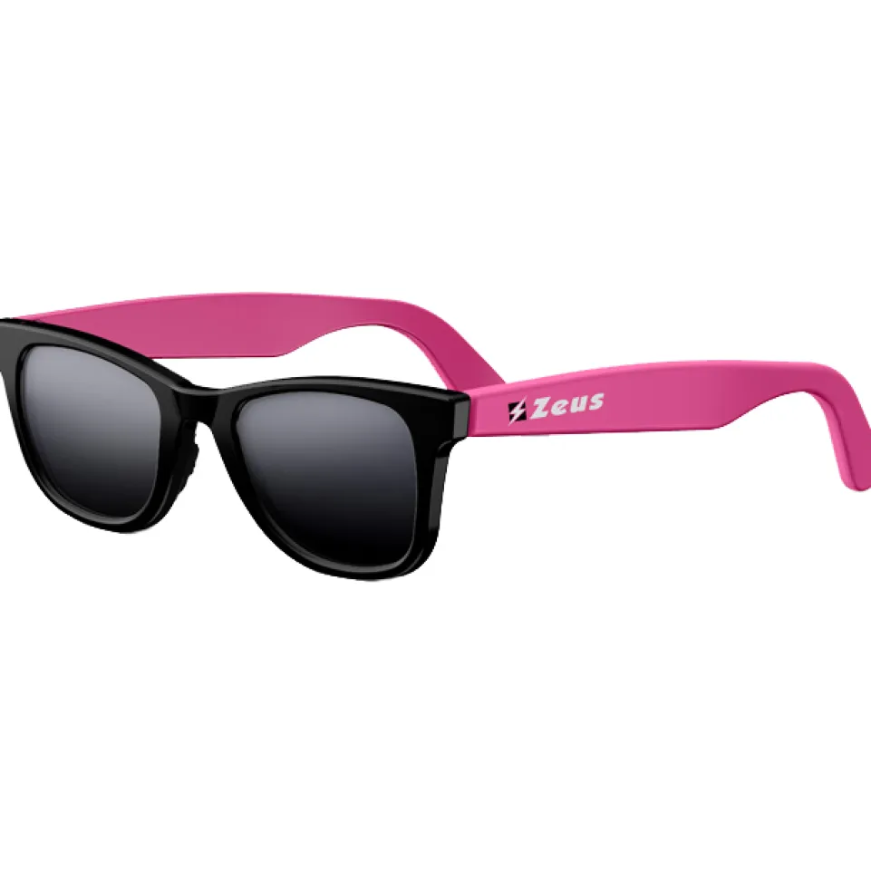 Zeus Sonnenbrille schwarz/fuxia