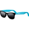 Zeus Sonnenbrille schwarz/hellblau