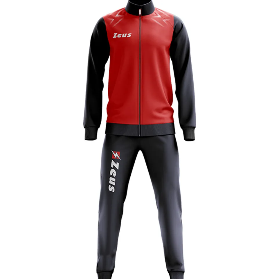 Zeus Tuta Easy Trainingsanzug Navy Rot