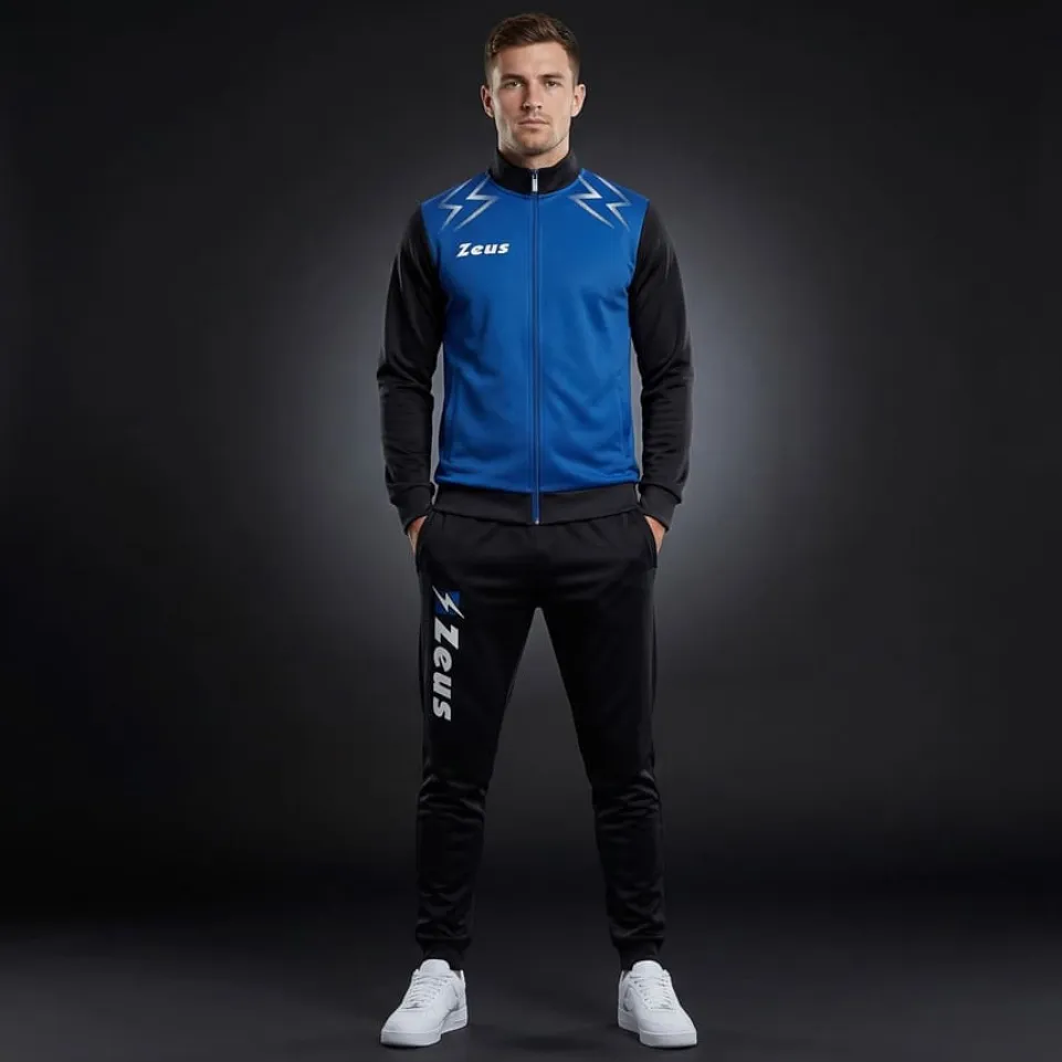 Zeus Tuta Easy Trainingsanzug Navy Royal