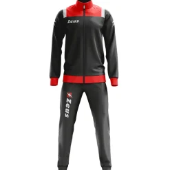 Zeus Tuta Relax Vesuvio Herren Trainingsanzug Rot Grau