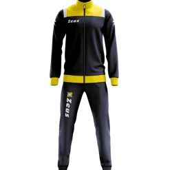 Zeus Tuta Relax Vesuvio Herren Trainingsanzug Navy Gelb