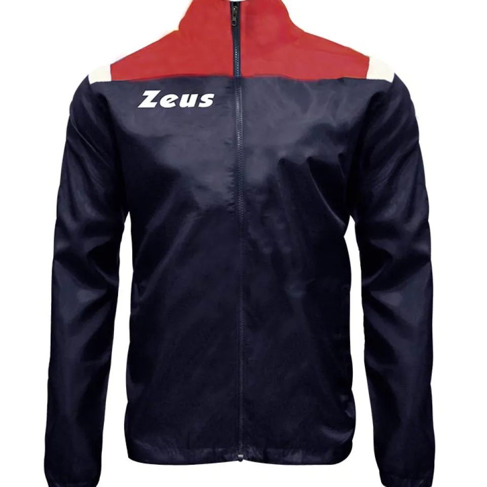 Zeus Vesuvio Regenjacke navy rot