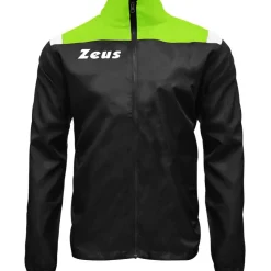 Zeus Vesuvio Regenjacke schwarz neon grün