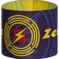 Zeus wendbare Kapitänsbinde Navy Gelb